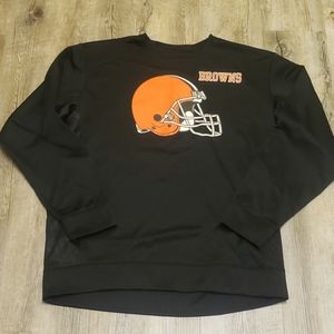 Mens Cleveland Browns crew neck sweatshirt